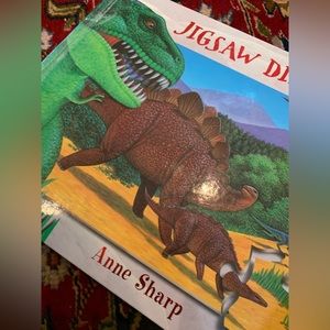 Dinosaur Jigsaw Puzzle and Book